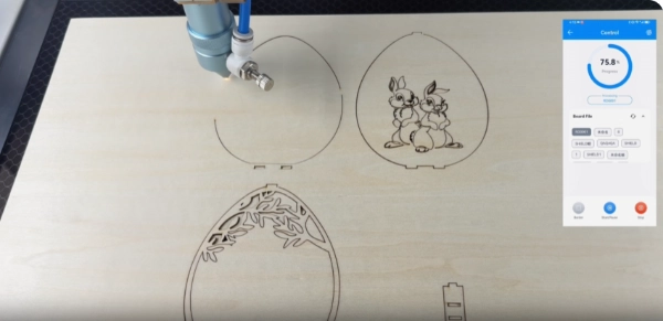 mașină profesională de tăiat cu laser CO2 DIY